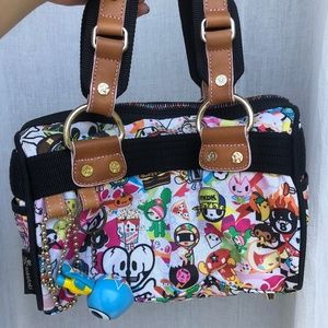 RARE Tokidoki Discoteca Serena Bag w/ Minifigures